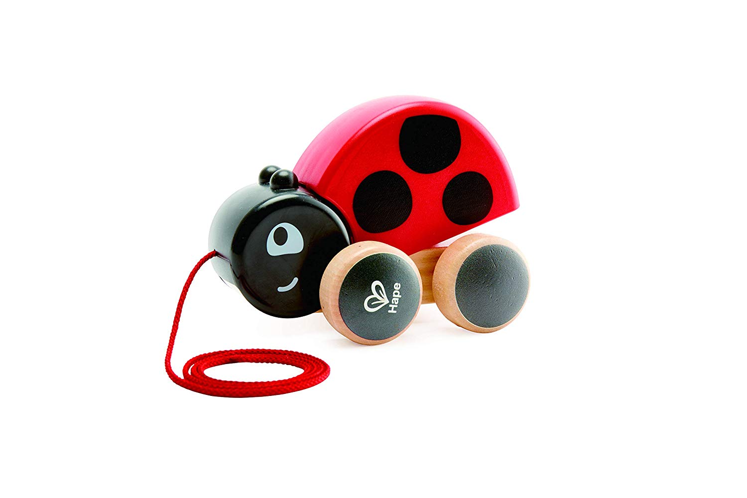 Hape Marie E0362 Pull-Along Beetle Multi-Coloured