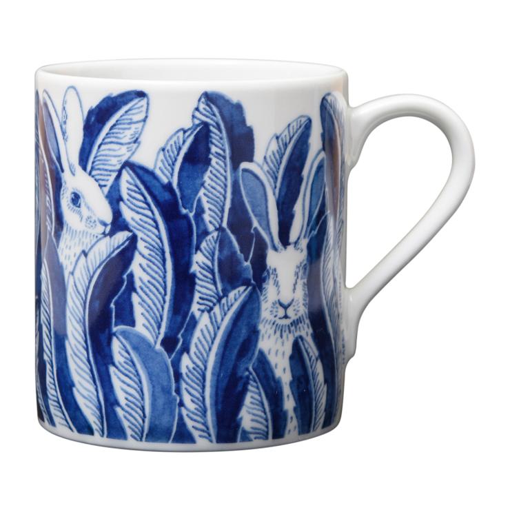 gotefors-porslin Hares in hiding cup 35cl