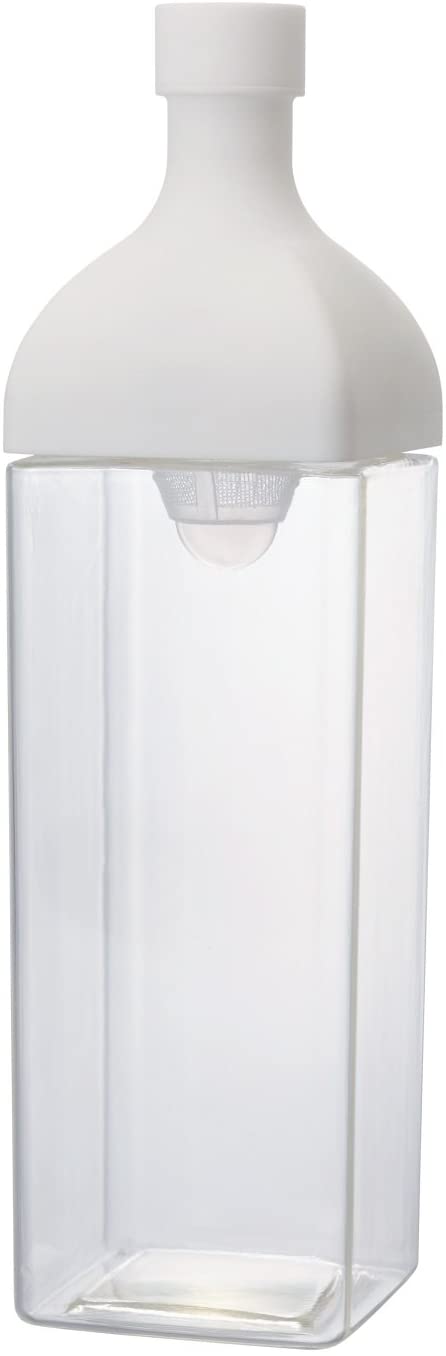 Hario KAB-120-W Cold Brew Tea Bottle Ka-Ku, Plastic, White