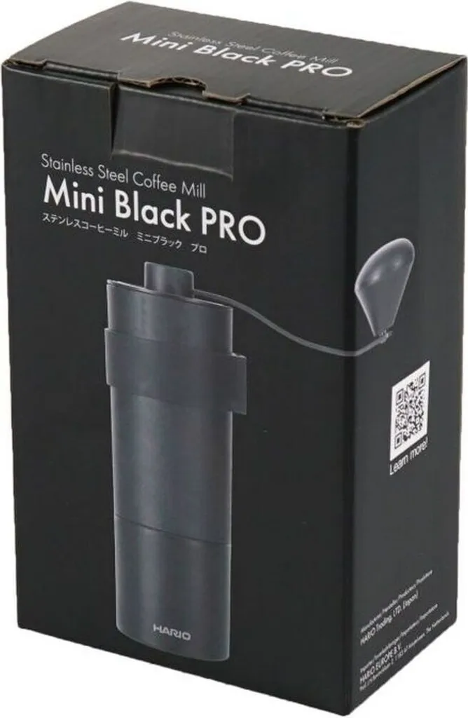 Hario Mini Black Pro Bean coffee hand grinder black