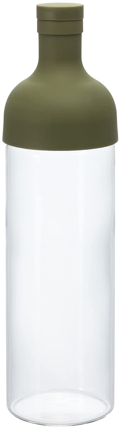 Hario Cold Brew Tea Bottle with Filter Insert, 10 x 10 x 25 cm