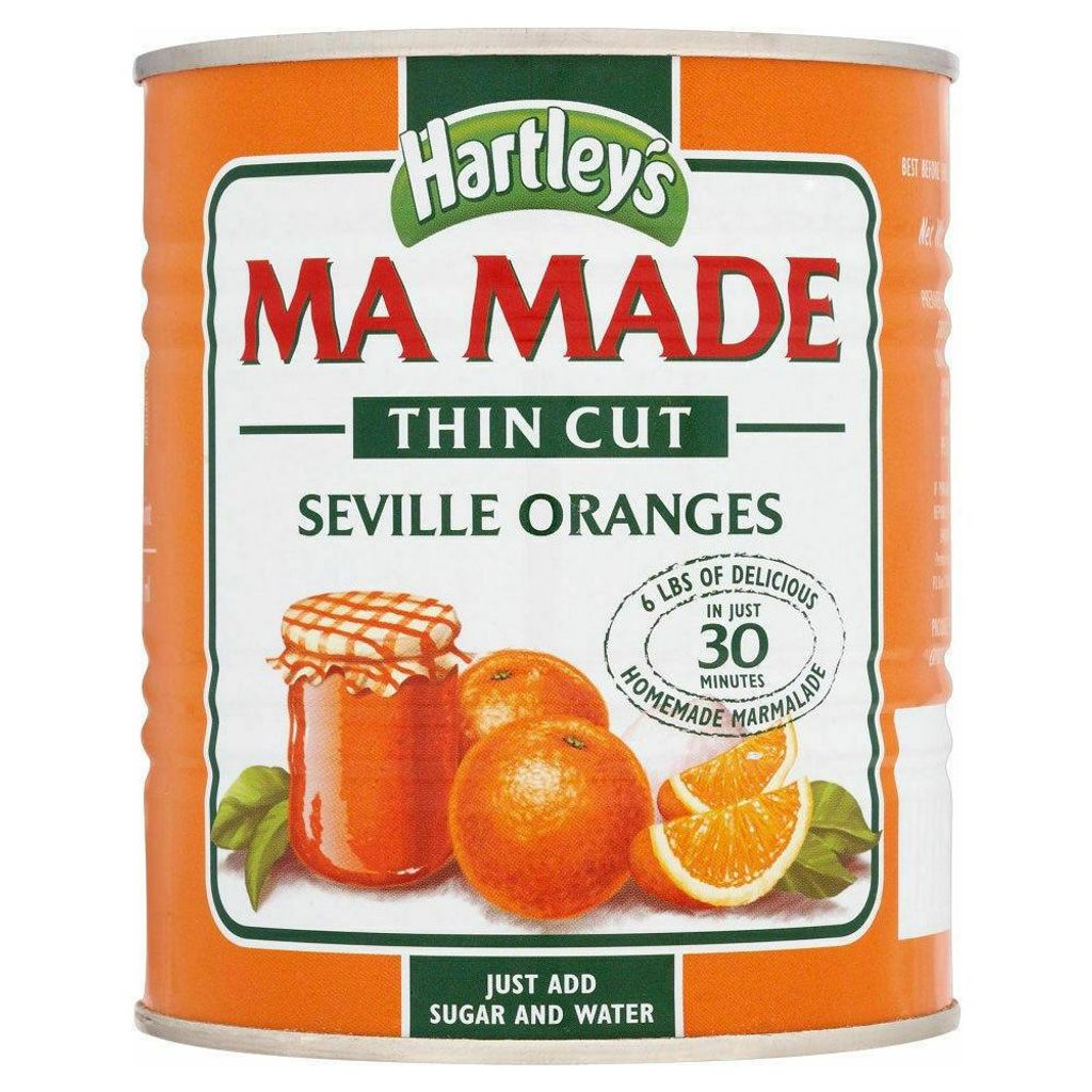 Hartleys Ma Made - Thin Cut Seville Oranges - 850g
