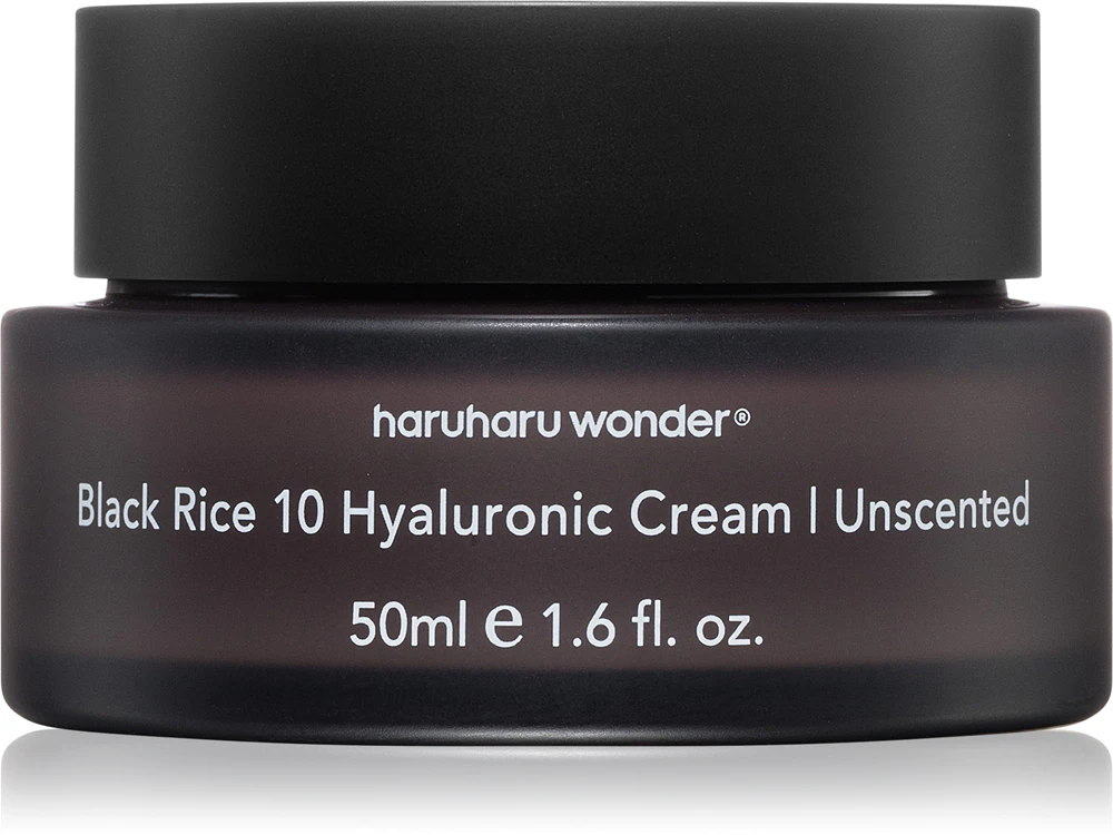 Haruharu Wonder Black Rice 10 Hyaluronic Deep Moisturizing Cream for All Skin Types