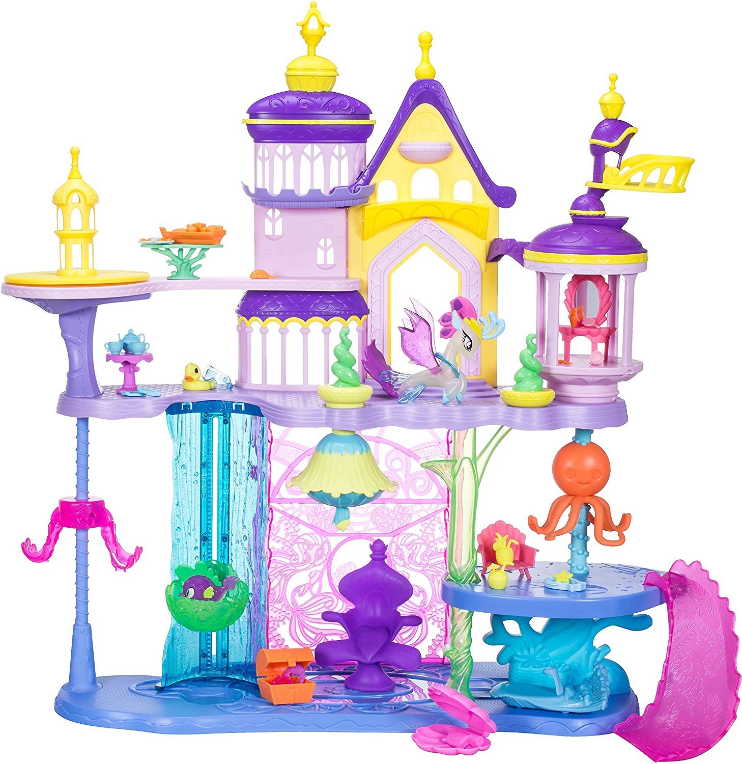 Hasbro My Little Pony C1057Eu4 Movie Lot And Seaquestria Canterbury Castle 