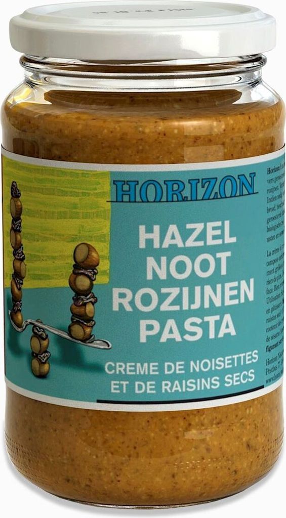 HAZELNUT CREAM WITH RAISINS 350 g - HORIZON