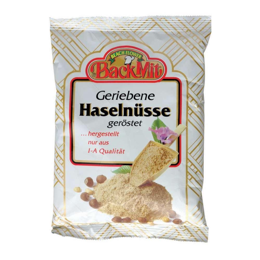 Backmit Hazelnut kernels, grated & roasted