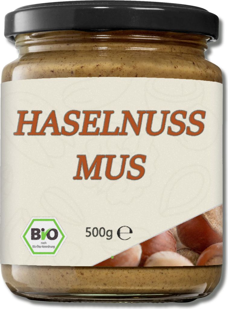 My natura Hazelnut butter – Creamy nut spread for baking, cooking & desserts 2x0.5Kg 1000g