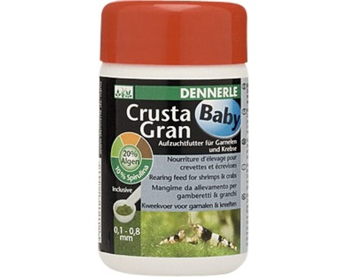 Staple food DENNERLE CrustaGran Baby staple food for shrimp 62 g