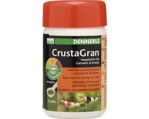 Staple food DENNERLE CrustaGran shrimp 51 g