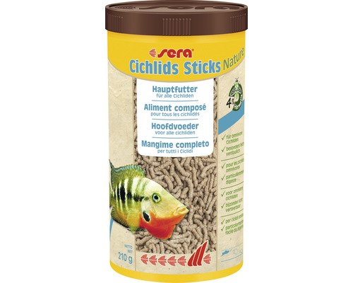 Main food sera cichlid sticks 1000 ml