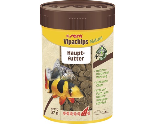 Main food sera Vipachips Nature 100 ml
