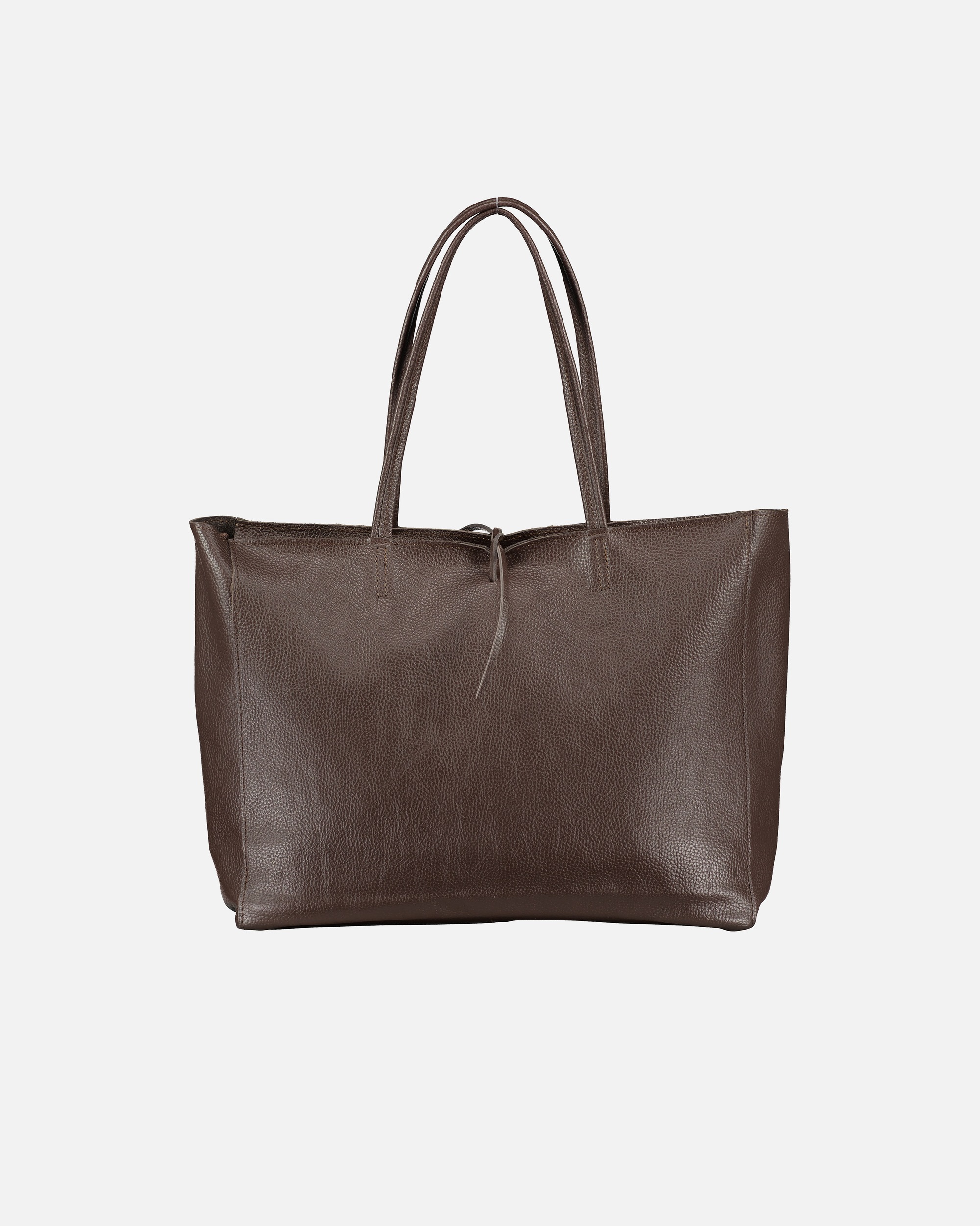 Hausfelder Manufaktur Shopper Shopper Dollaro Dunkelbraun
