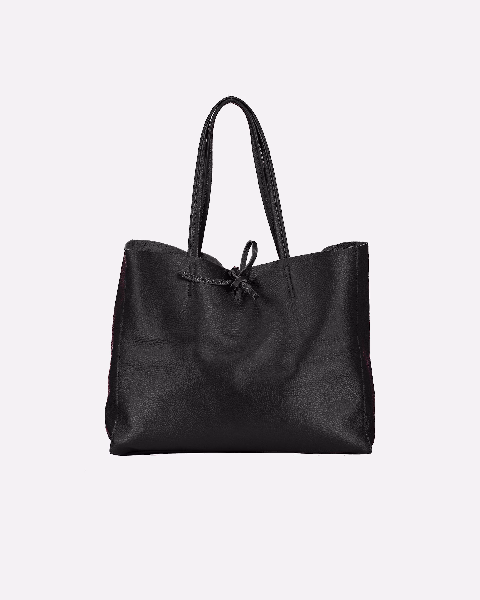 Hausfelder Manufaktur Shopper Shopper Dollaro Schwarz