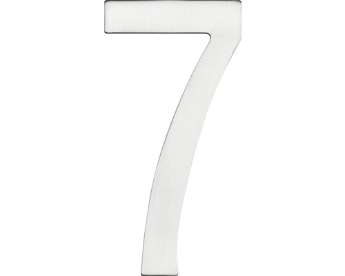House number Intersteel 7 150x3 mm stainless steel
