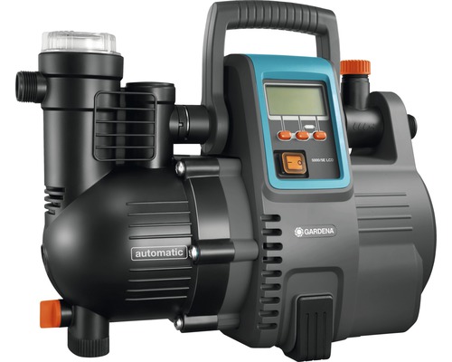 GARDENA 5000/5 LCD domestic water supply system with weather protection