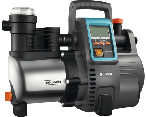 GARDENA 6000/6 LCD domestic water pump with weather protection