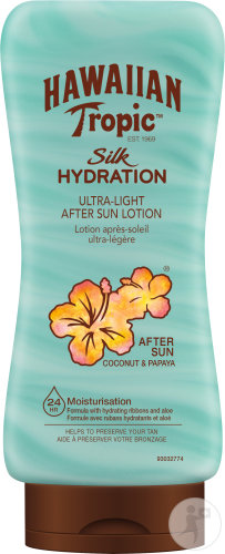 Hawaiian Tropic After Sun Silk Hydration Coconut Papaya Bottle 180ml