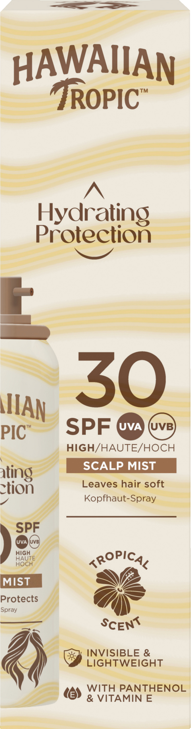 Hawaiian Tropic Hydrating Protection Scalp Hairline Mist SPF 30 60 ml