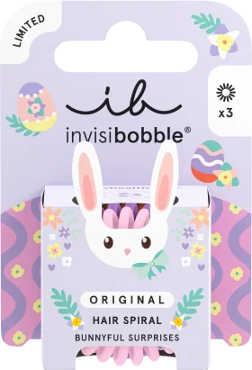 invisibobble Hair tie children's original Bunnyful Surprises 3 pieces, 1 piece