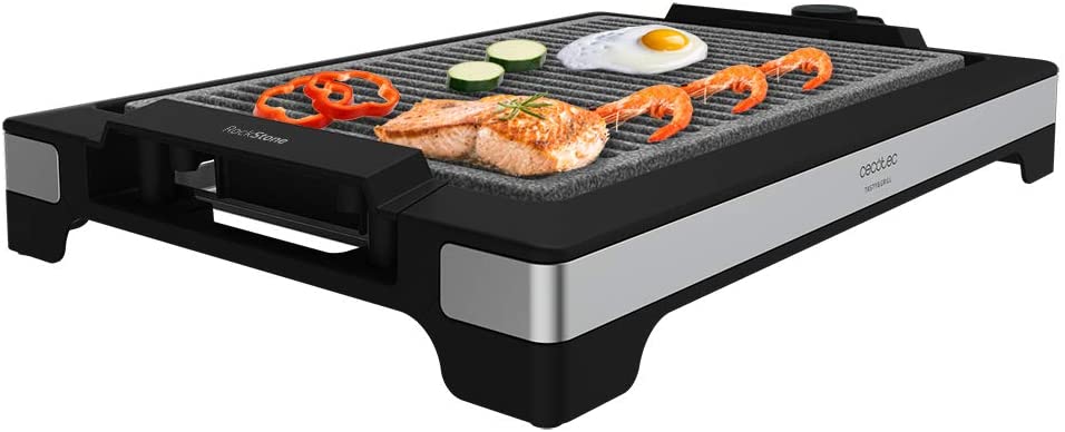 Cecotec Tasty&Grill 2000 Stainless Steel LineStone