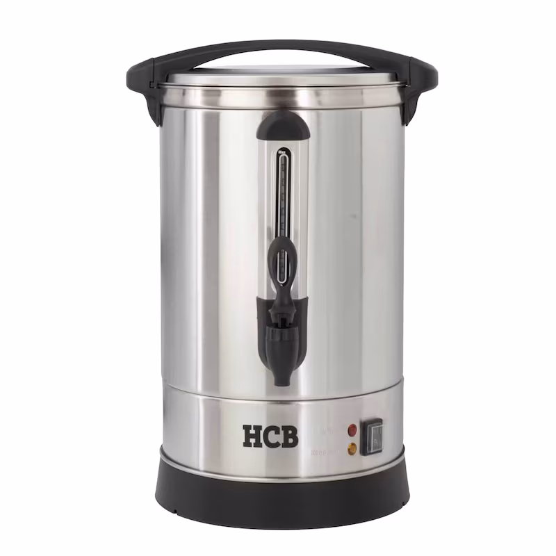 HCB Coffee Machine - 18.2 Liters - 120 Cups - Silver - 230V - Stainless Steel