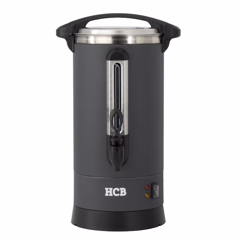 HCB Coffee Machine - 8.7 Liters - 55 Cups - Black - 230V - Stainless Steel