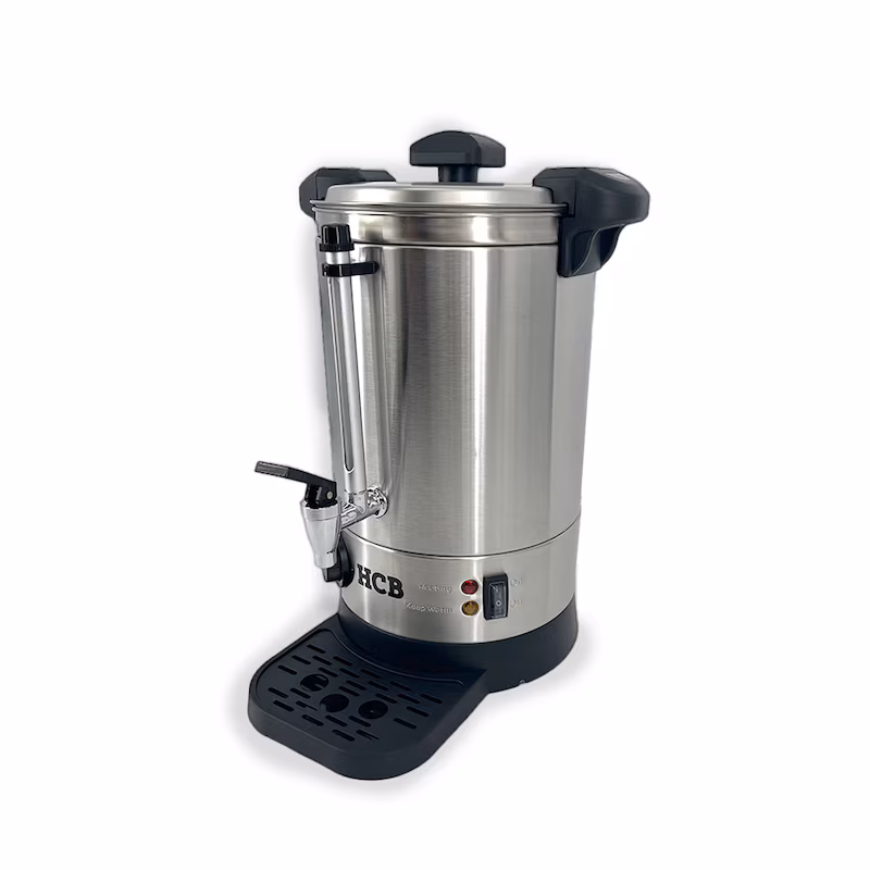 HCB Kettle - Double-walled with drip tray - 6.3 liters - 230V - Stainless steel