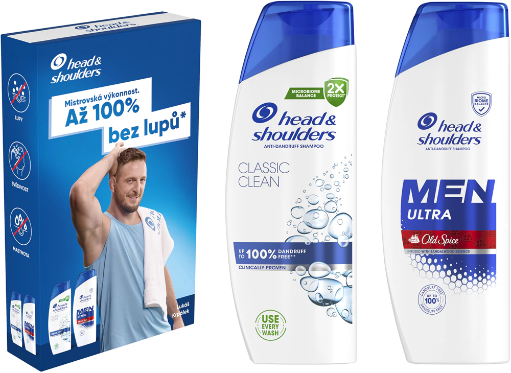 Head & Shoulders Classic Clean + Ultra Old Spice Gift Set for Men