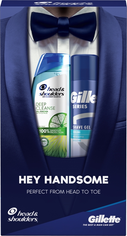 head&shoulders Head & Shoulders Deep Cleanse Bundle Pack Gift Set for Men