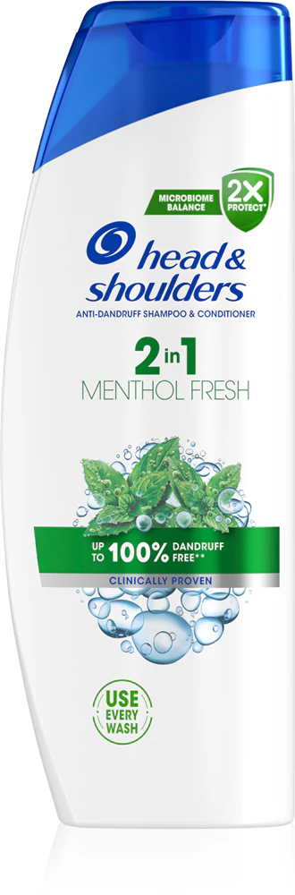 head&shoulders Head & Shoulders Menthol Fresh 2in1 Shampoo and Conditioner 2 in 1 against dandruff