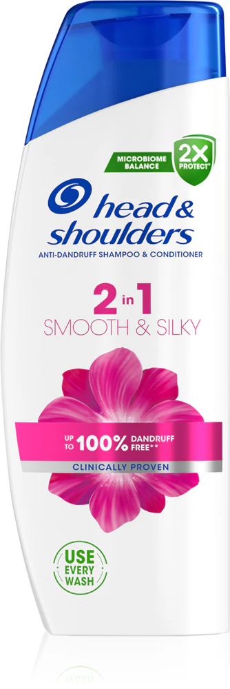head&shoulders Head & Shoulders Smooth & Silky Shampoo against dandruff 2 in 1