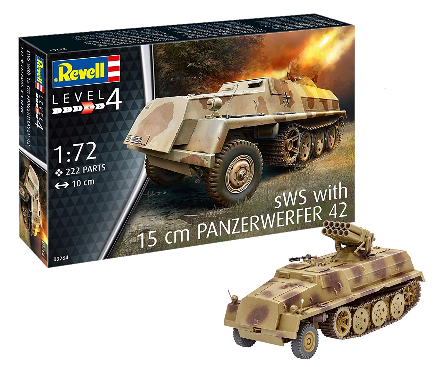 Revell Headlamp Auf Sws Tank
