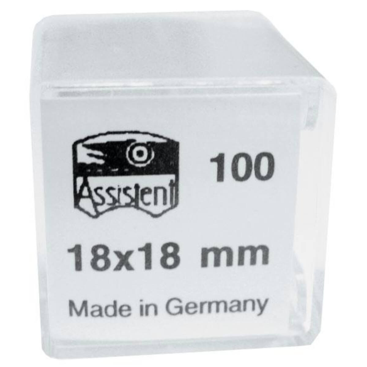 Hecht Assistant Coverslip 22x22 mm