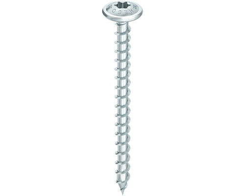 HECO-TOPIX-plus wood screw plate head TX full thread 8x120 mm blue galvanized 50 pieces