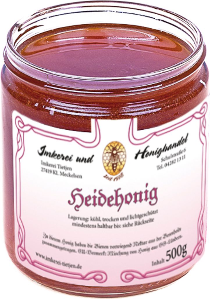 Heather honey 500g | Tietjen beekeeping