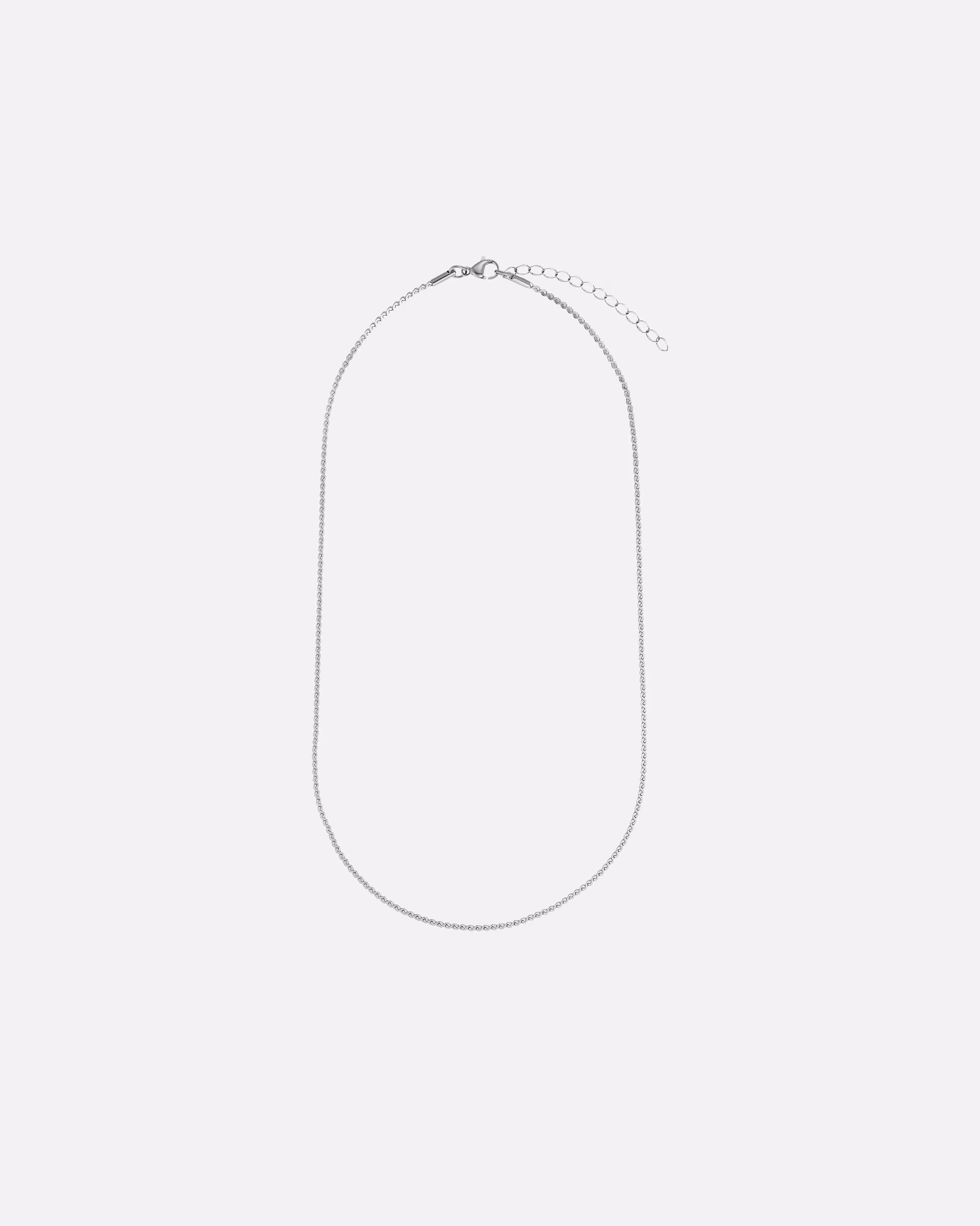 Heideman necklace chain Sebastian polished silver