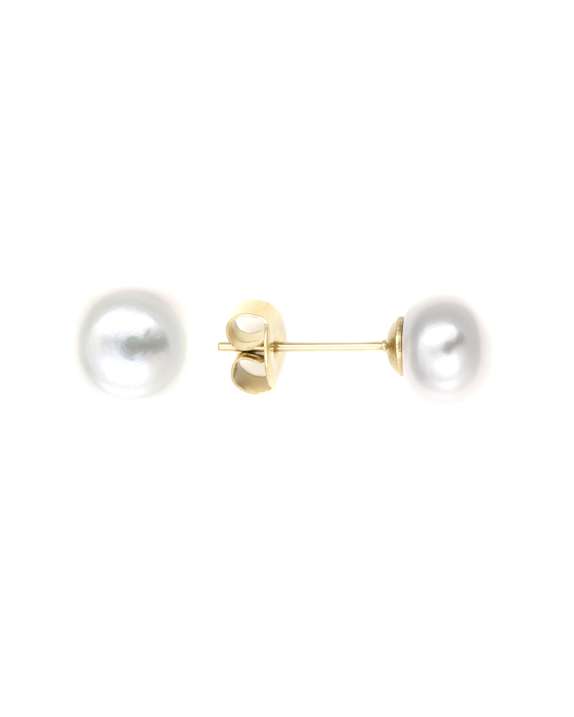 Heideman earring earrings pearl white