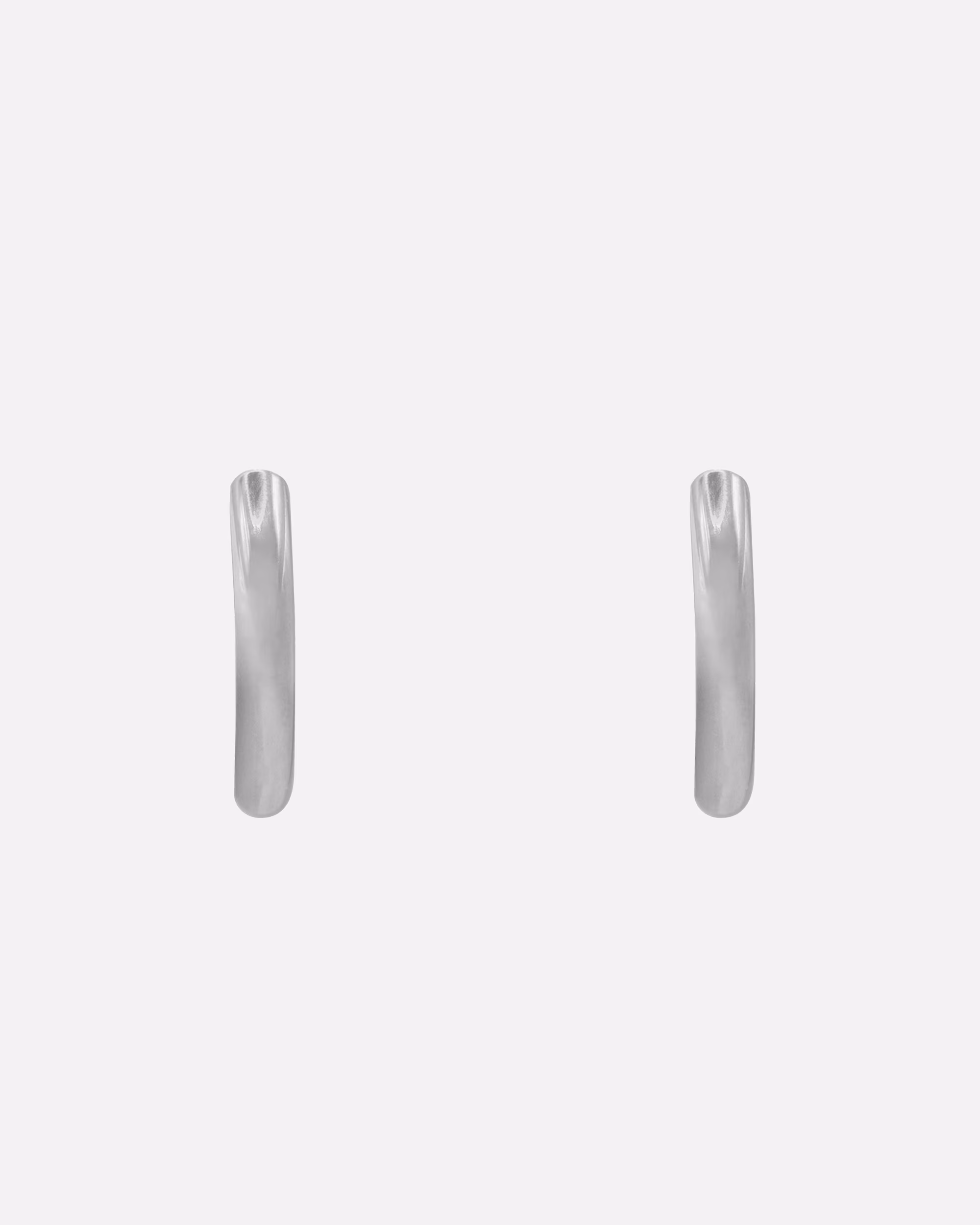 Heideman earring earrings Tabea polished silver