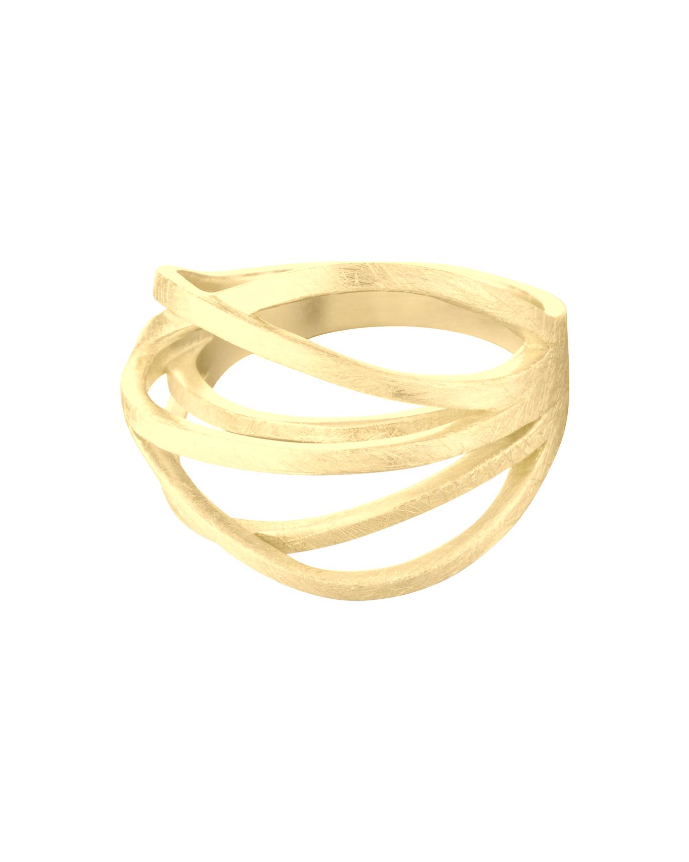 Heideman ring women's ring Arcus gold-colored