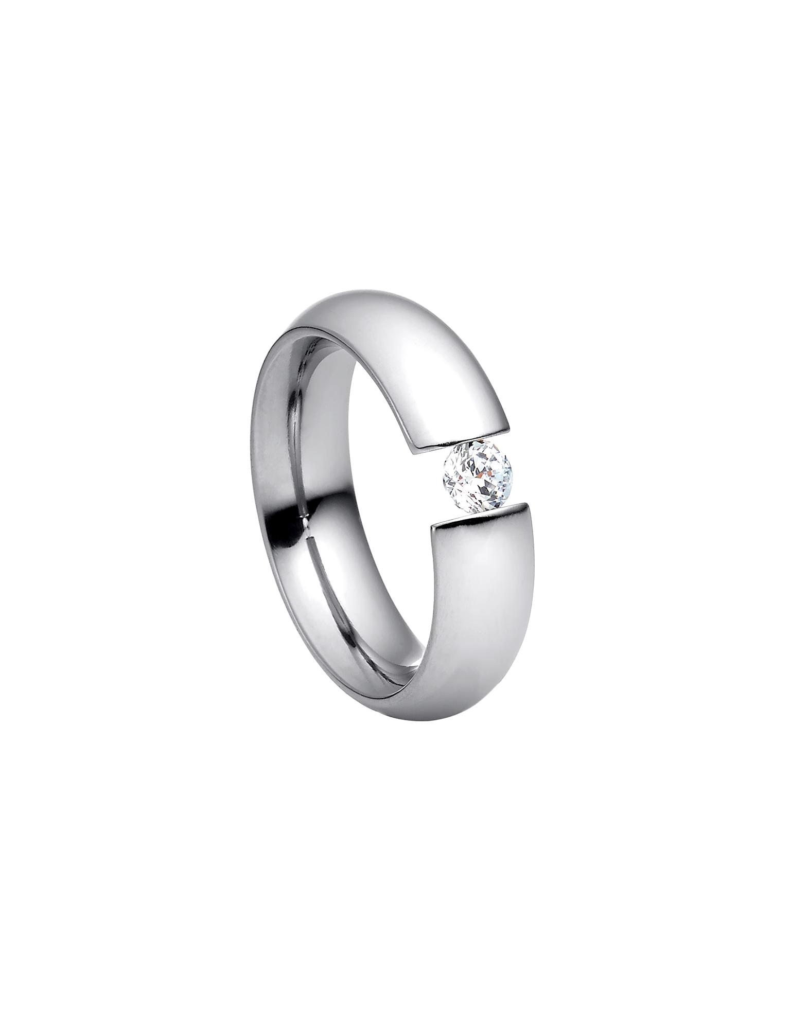 Heideman ring women's ring Intensio white