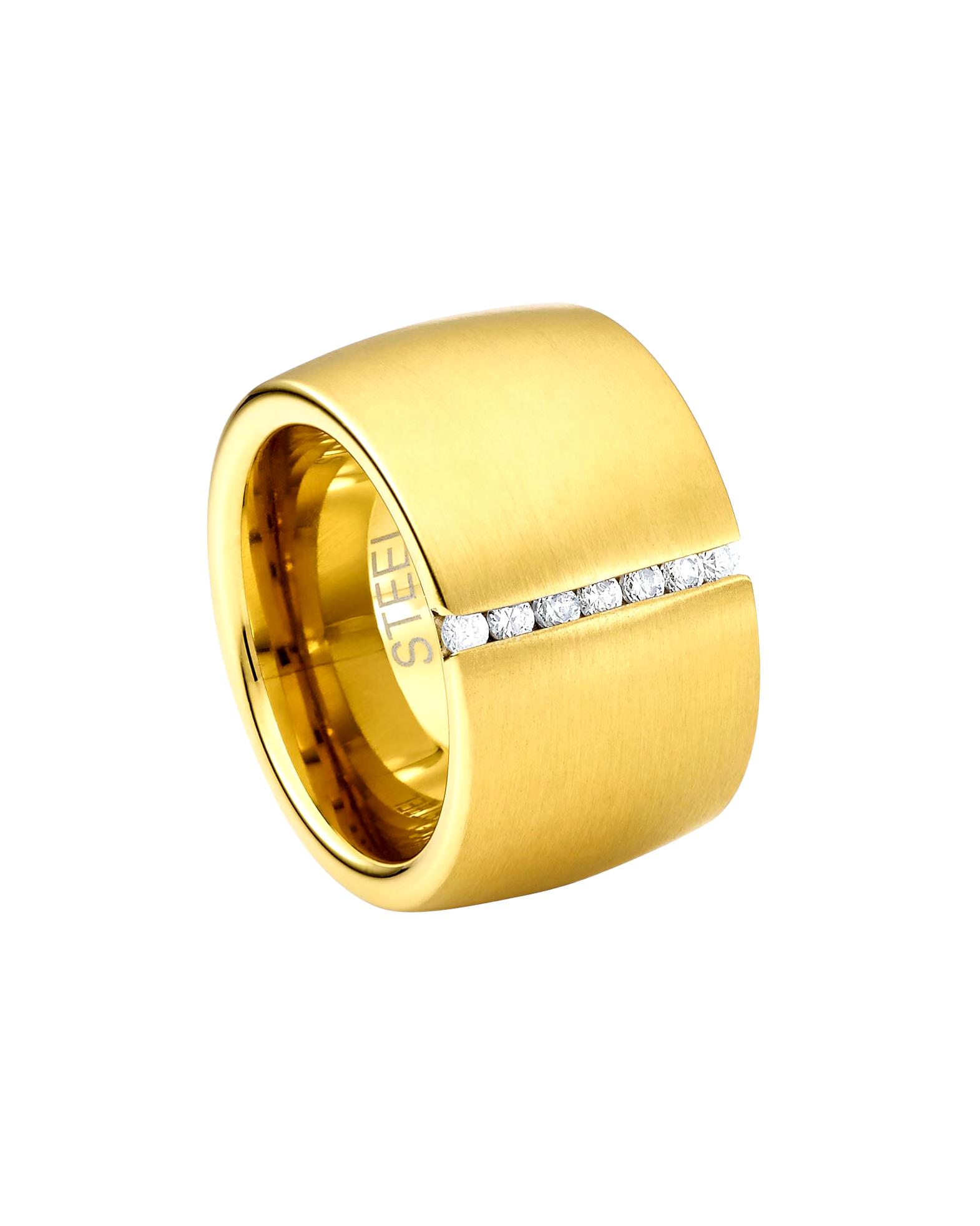Heideman ring women's ring Lines gold-colored