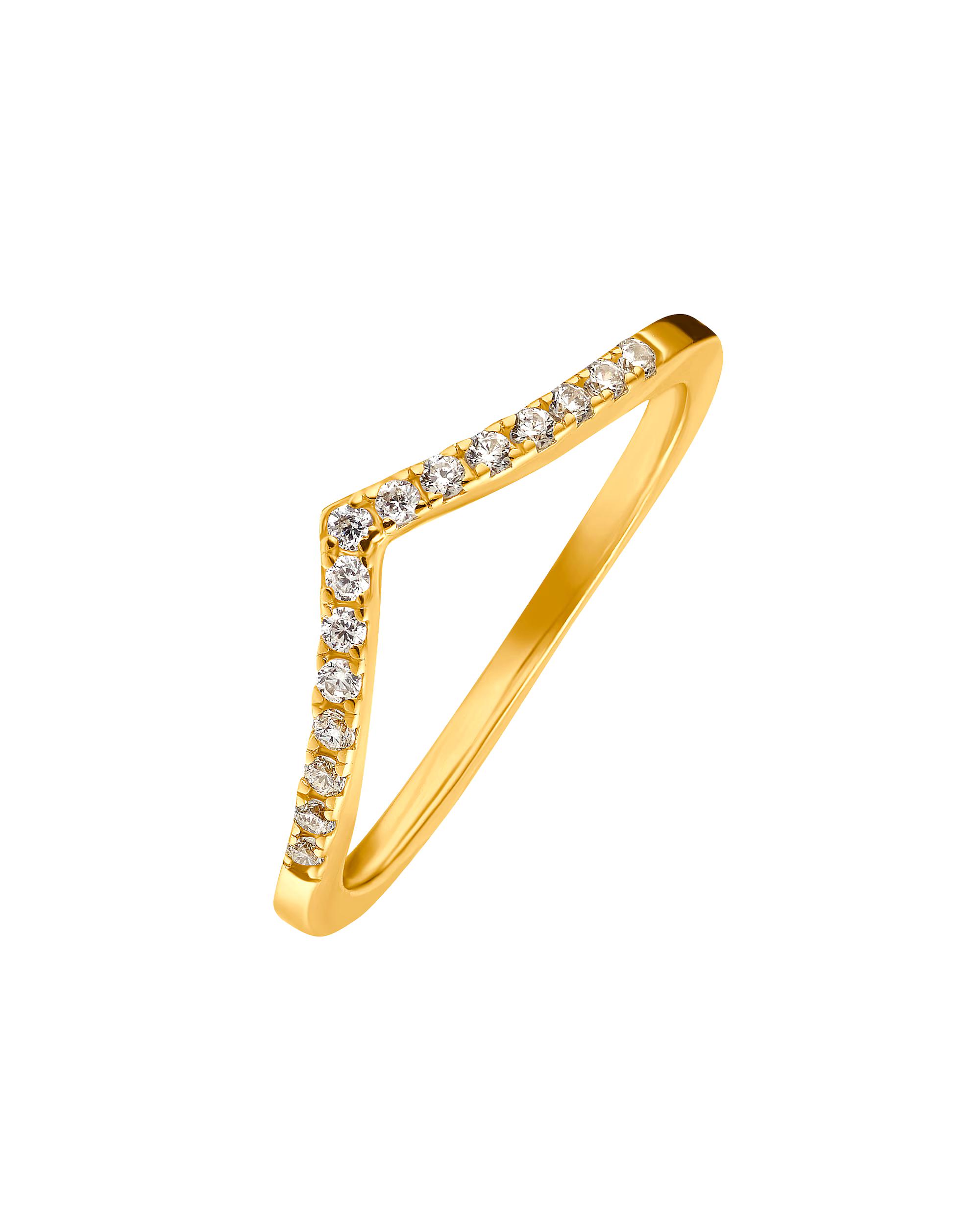 Heideman ring women's ring Nele gold-colored