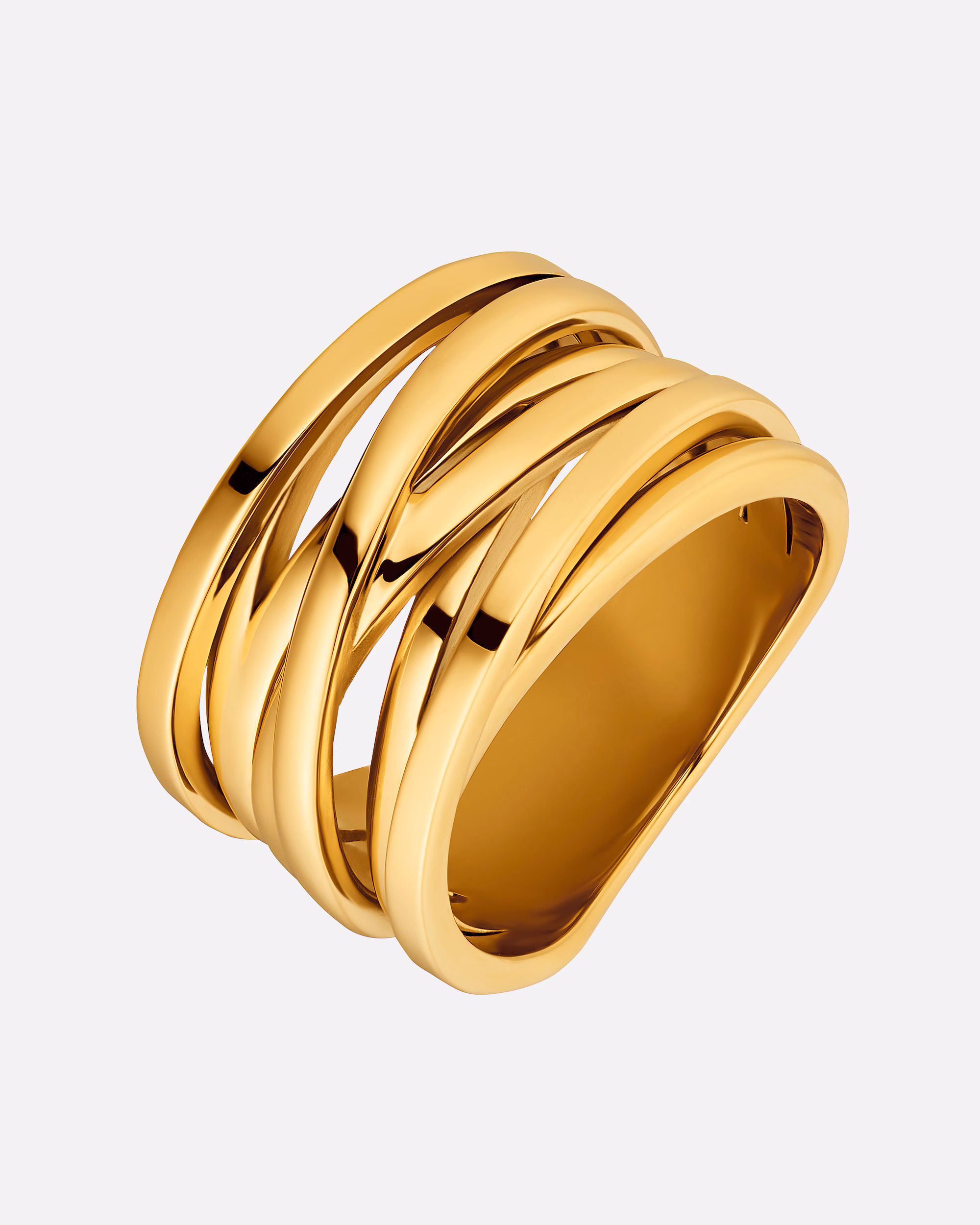 Heideman ring women's ring Serpi gold-colored