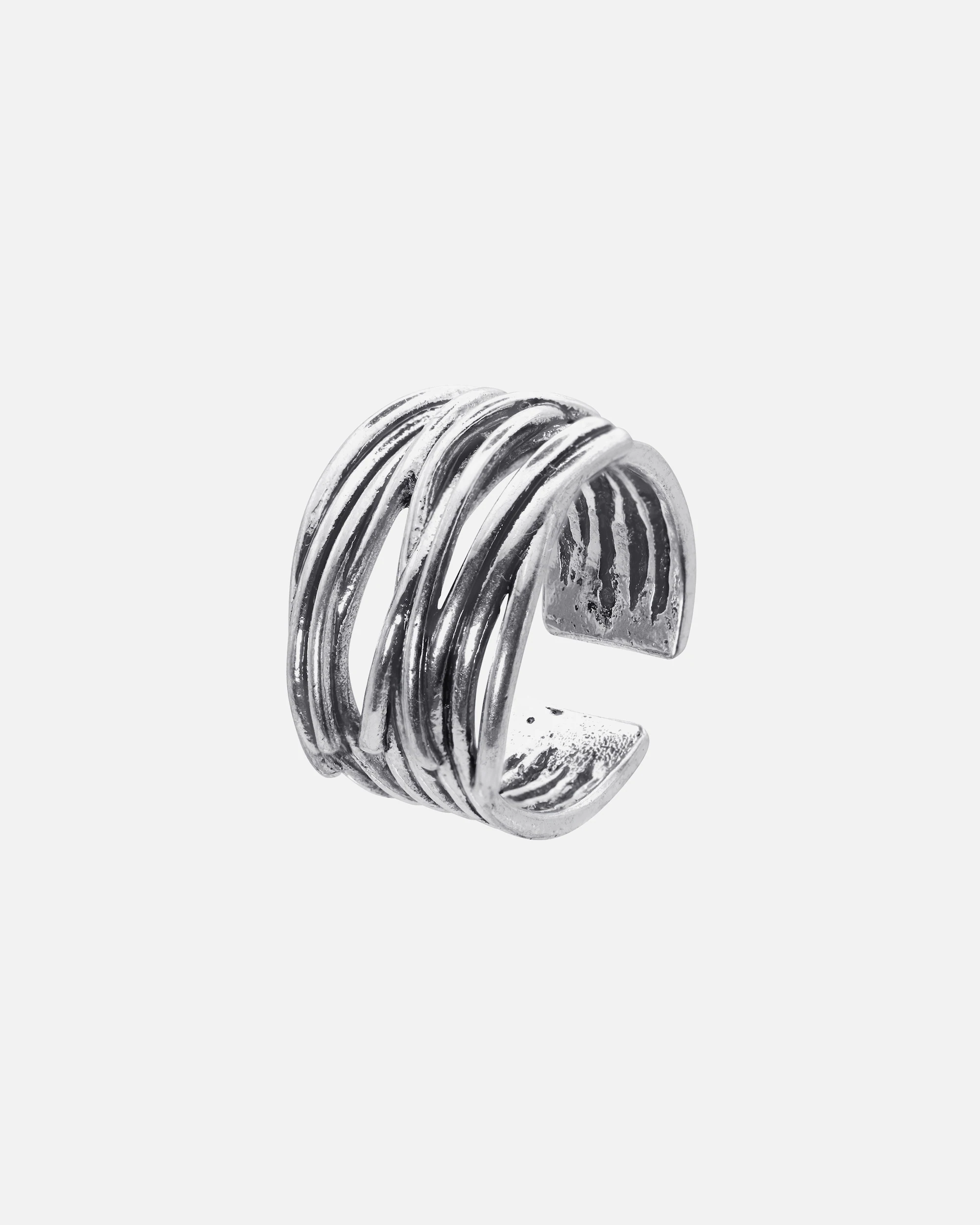 Heideman ring men's ring Lars polished silver