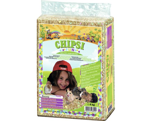 Pet litter JRS Chipsi Fun 4 kg
