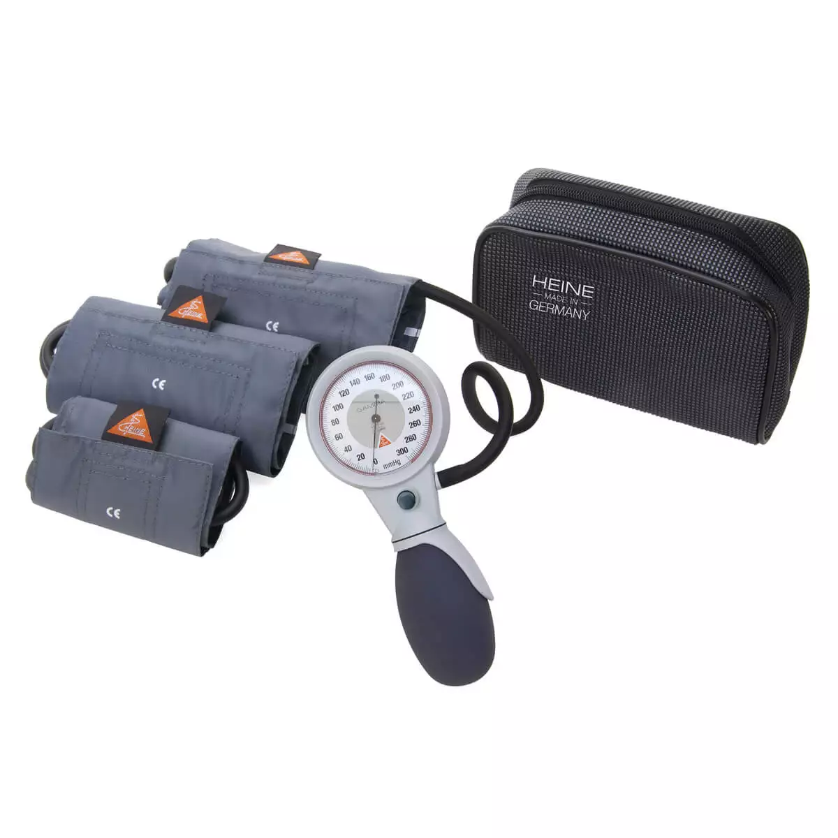 HEINE Optotechnik GAMMA GP blood pressure monitor  With 3 cuffs for children and adults (13–cm, 20–29 cm, 29–41 cm)