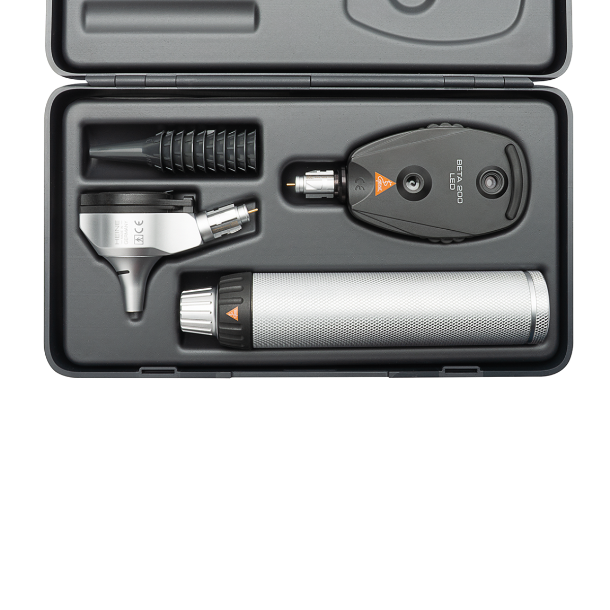 HEINE Optotechnik HEINE BETA 200 LED F.O. otoscope & BETA 200 LED ophthalmoscope in a set