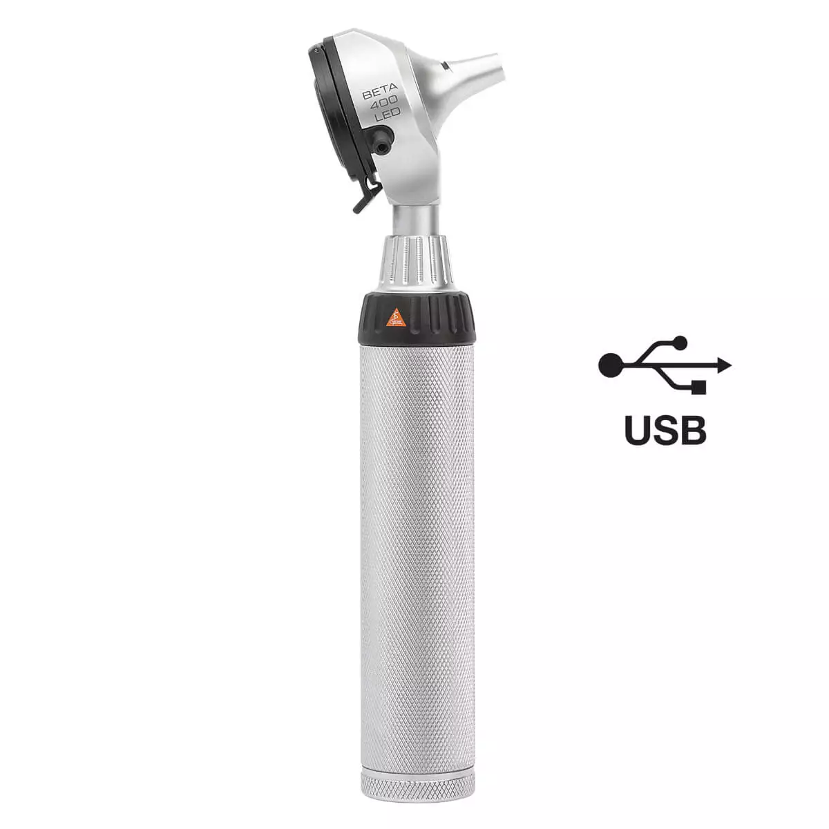 HEINE Optotechnik HEINE BETA 400 LED F.O. otoscope, BETA4 USB rechargeable handle