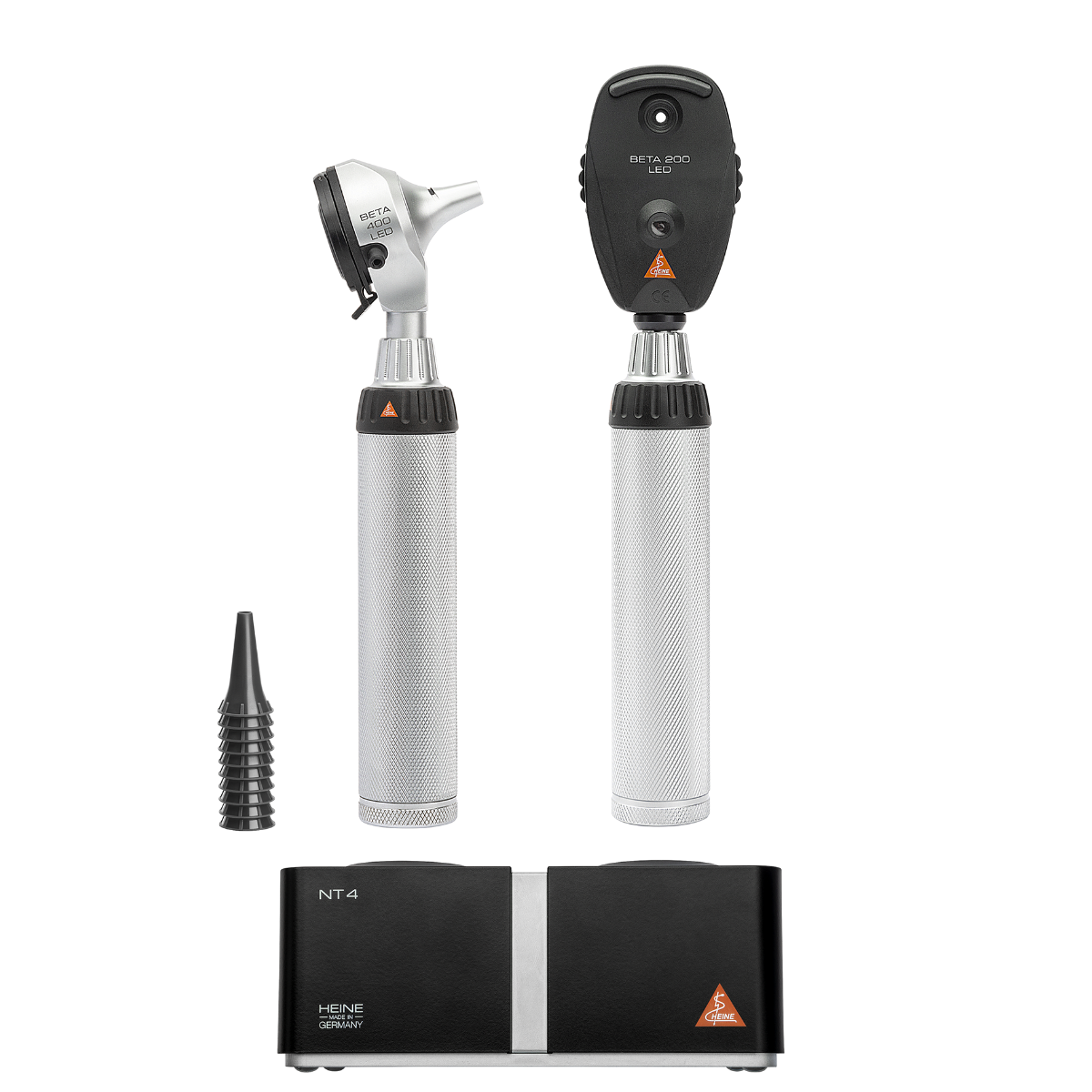 HEINE Optotechnik HEINE BETA 400 LED FO otoscope and BETA 200 LED ophthalmoscope kit