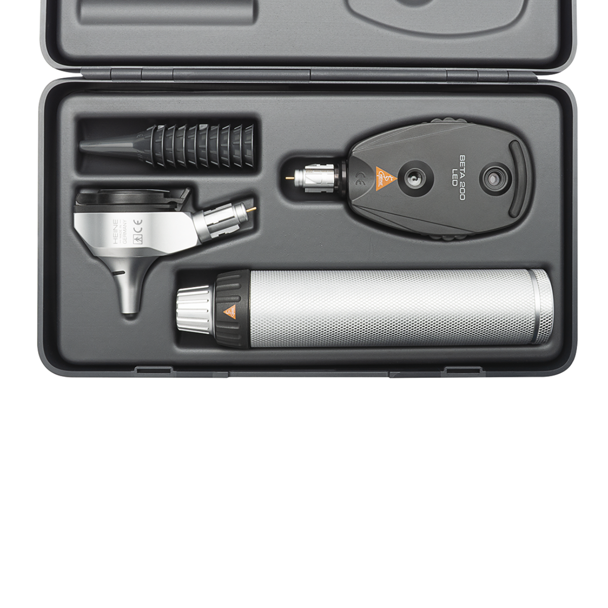 HEINE Optotechnik HEINE BETA 400 LED FO otoscope and BETA 200 LED ophthalmoscope kit